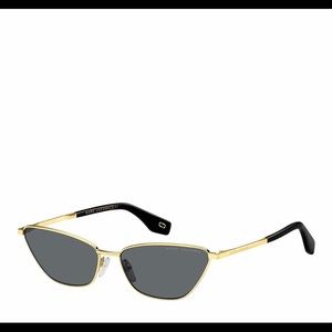 Marc Jacobs Cat Eye Sunglasses with gold trim